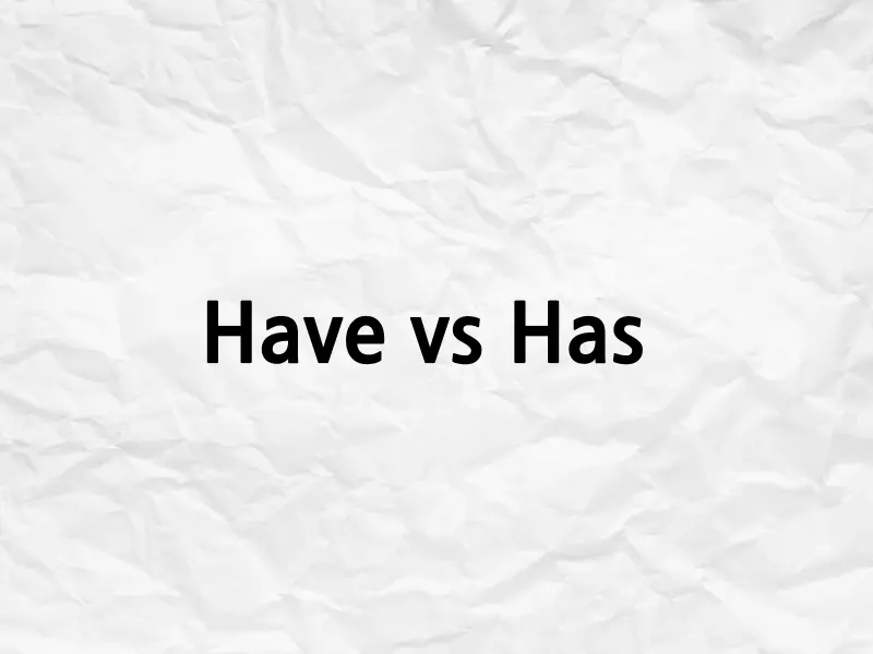 Have vs Has 테스트