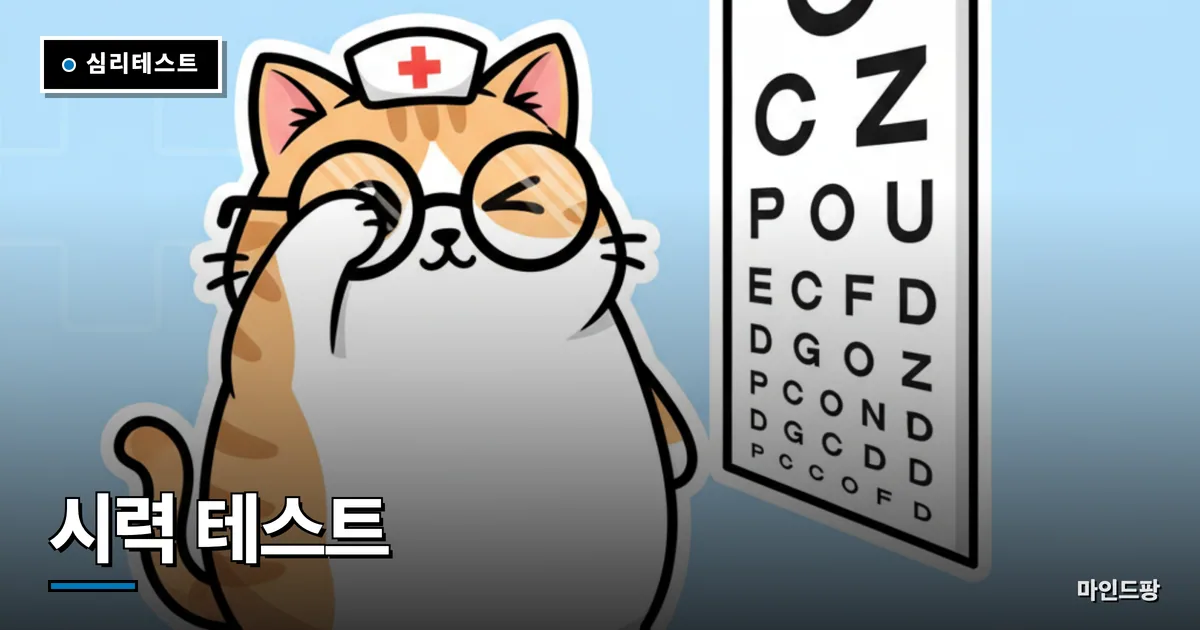 시력 테스트