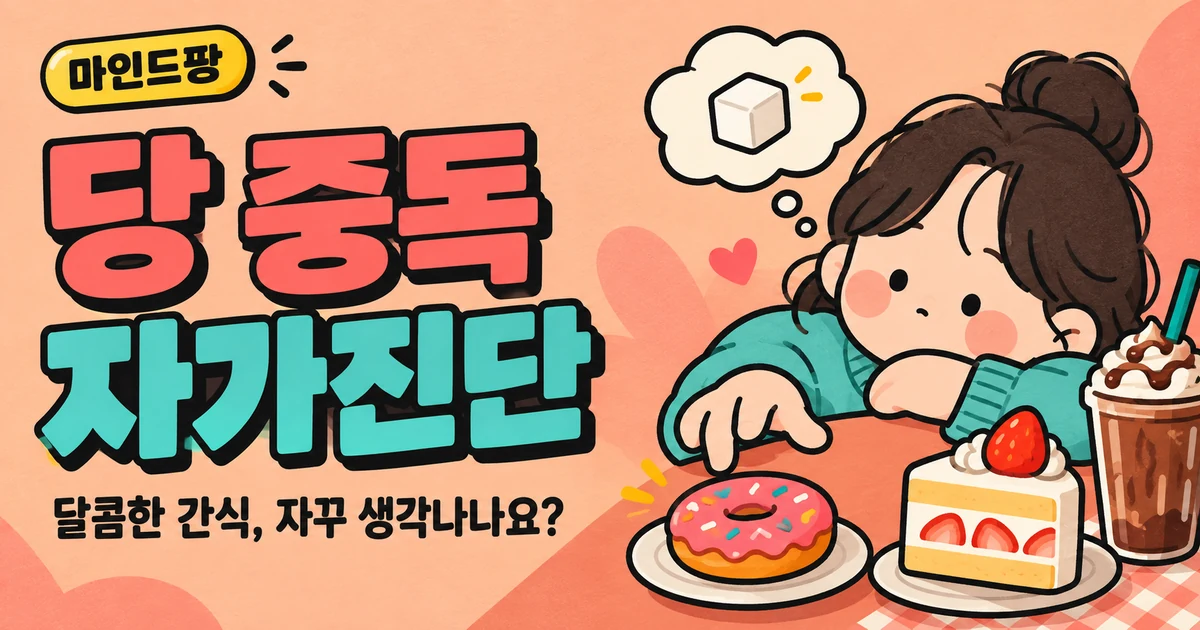 당 중독 자가진단