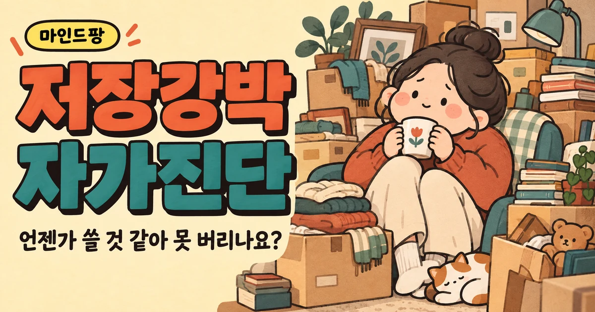 저장강박 자가진단